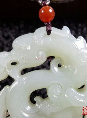 玉佩挂件仿古吊坠生肖龙