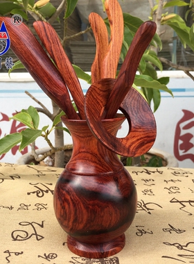大红酸枝红木缅甸缘创艺实木质
