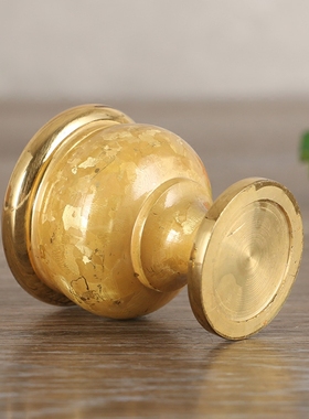 拜神纯铜关公招财供佛杯