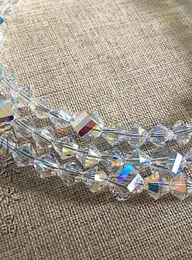 水晶超闪毫米纯银珐琅扣挂链