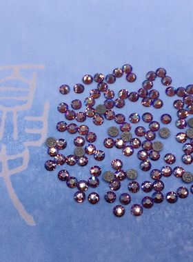 diy捷克水晶幻彩美甲烫钻