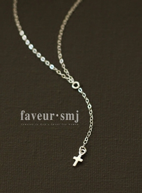 mini以色列设计师风包金纯银项链