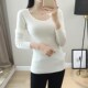 Kou Ila Spring, Autumn and Winter Short Sweater Female Kilet Round Reading Poor Symposium, Inner Low Broken Bottom Knitkin