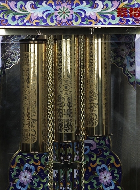 2.26米 景泰蓝大座钟钟表家居会所摆件工艺品送公司开业礼品收藏