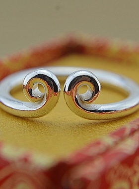 大话西游999纯银情侣男士紧箍咒