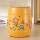 New Chinese style classical dressing stool hand painted with flowers and birds