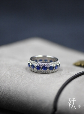 纯银妖家泰国手工制戒指