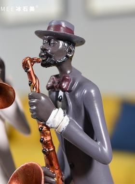 轻奢艺术音乐人物摆件