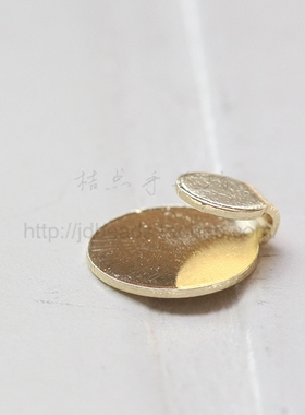 diy饰品圆形几何风铜配件