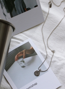 真爱纯银镶钻字母项链