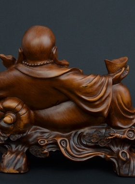 百财弥勒佛元宝风水客厅开业礼品