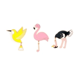 Bmcslife ohlook Whats Bird сплановая брошь брошь, хаммимимическая птица Огненная птица Острих Аксаиль