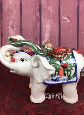 石湾公仔纯手工家居摆设佛山陶瓷