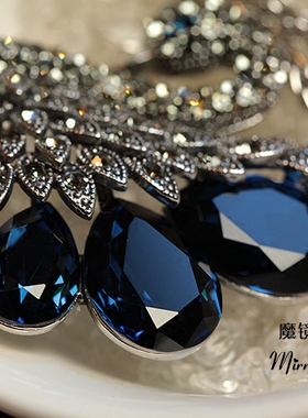 天鹅大气奢华时尚毛衣链