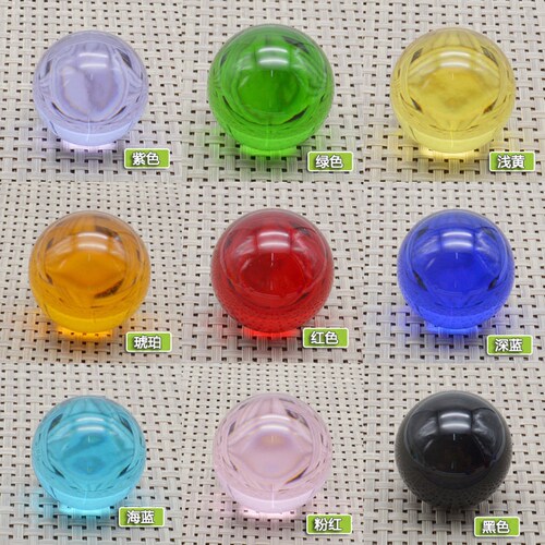 直径40mm水晶球装饰摆件玻璃球儿童玩具生日礼物4cm光滑大号弹珠 - 图3