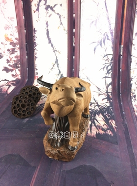 十二生肖石湾公仔陶瓷家居摆设