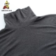 Scarecrow đồ lót mùa xuân và mùa thu nam cao cổ modal cotton thoải mái chạm đáy DC79710 - Áo ấm