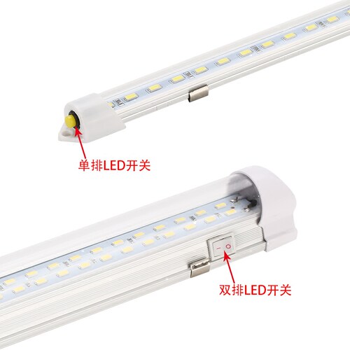 箱货车挂车车厢LED灯12V24V超亮汽车室内照明灯条阅读灯日光灯管 - 图2