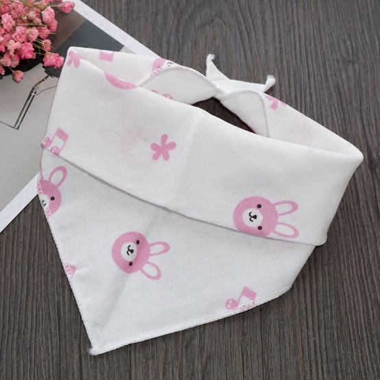 春夏透气薄款新生儿婴儿纯棉纱布三角巾宝宝围嘴口水巾双按扣围兜,淘宝优惠券,粉丝福利购,淘宝优惠卷