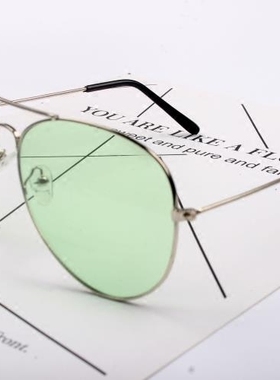 权志龙近视墨镜海洋黄色太阳镜