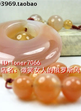 饰品活扣乳白色玛瑙原石项链