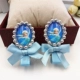 Vòng đeo tay cho trẻ em mới của Disney Girls Baby Ice Romance Ice Cracked Pearl Jewelry - Vòng đeo tay Clasp