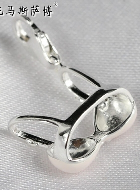 托马斯萨博粉色情趣风比基尼吊坠