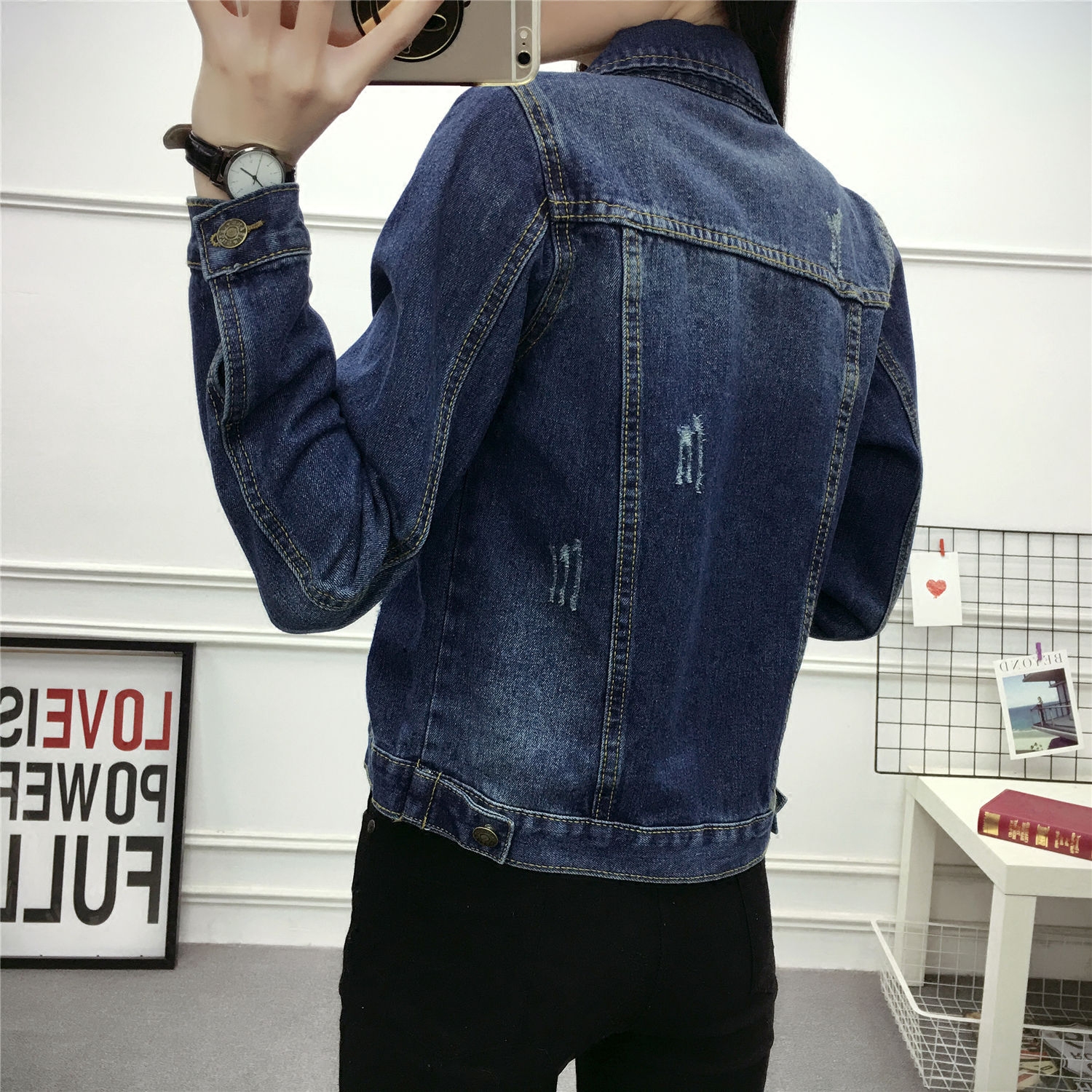 牛仔外套短款修身显瘦韩版2020上衣 闺购短外套