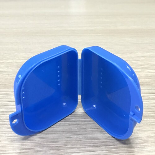 AS牙科材料耗材 保持器盒子 牙套盒假牙盒 矫正器盒子 10个装包邮 - 图1