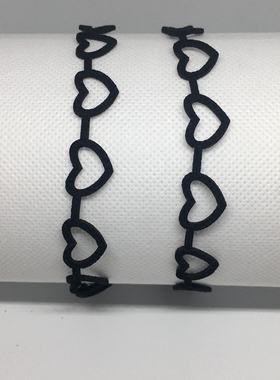 不掉色爱心项圈时尚气质