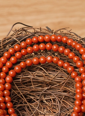 凉山手链佛珠男女款保真南红玛瑙