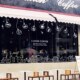 Large milk tea shop window glass wall sticker