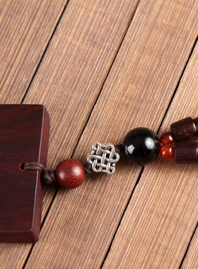 长款平安无事牌大气原创设计项链