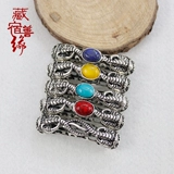 Изогнутая трубка из провинции Юньнань, браслет, бирюзовый аксессуар из воскового агата, аксессуары