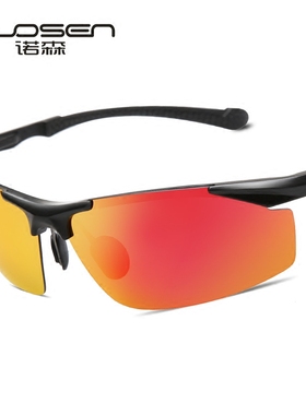 诺森男士太阳镜方框高清偏光潮人