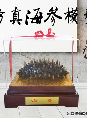 海参仿真专卖店展示大厅模型