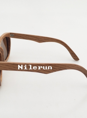 墨镜时尚风方形茶色偏光太阳眼镜