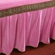 Pha lê nhung đẹp giường bao gồm bốn bộ phương pháp massage hun trùng nhung giường bọc rắn màu flannel giường đặt màu rắn trật tự - Trang bị tấm ga trải giường spa giá rẻ Trang bị tấm