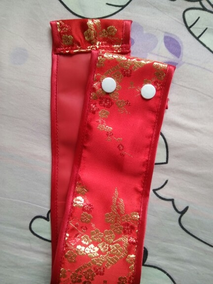 胶皮卫生带月经带大红绸缎梅花内衬胶皮男女共用夫妻私房有腰带