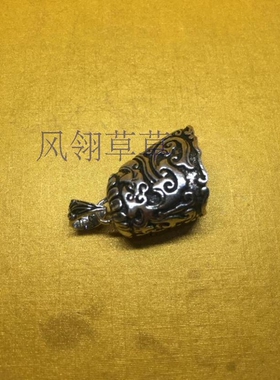 纯银牙齿送妈妈情侣镶嵌吊坠