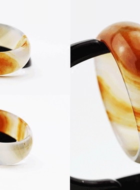 巴西阜新风缠丝冰种加宽加厚手镯