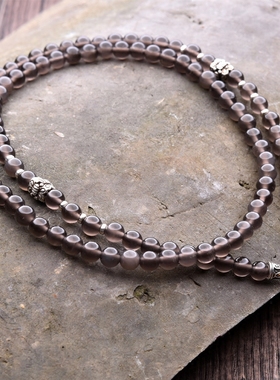 天然冰种半宝石佛牌链挂链毛衣链