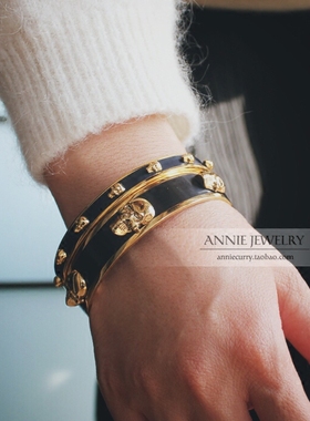 鬼才设计骷髅细款手镯