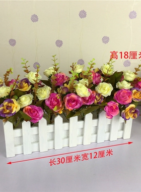 包邮欧式仿真花假花办公室摆放用