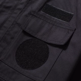 Осенний демисезонный комплект, черный комбинезон, униформа