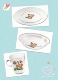 Guzzini Ý nhập khẩu bộ dao kéo trẻ em Bimbi hoạt hình cung cấp thực phẩm cho trẻ em - Cup / Table ware / mài / Phụ kiện