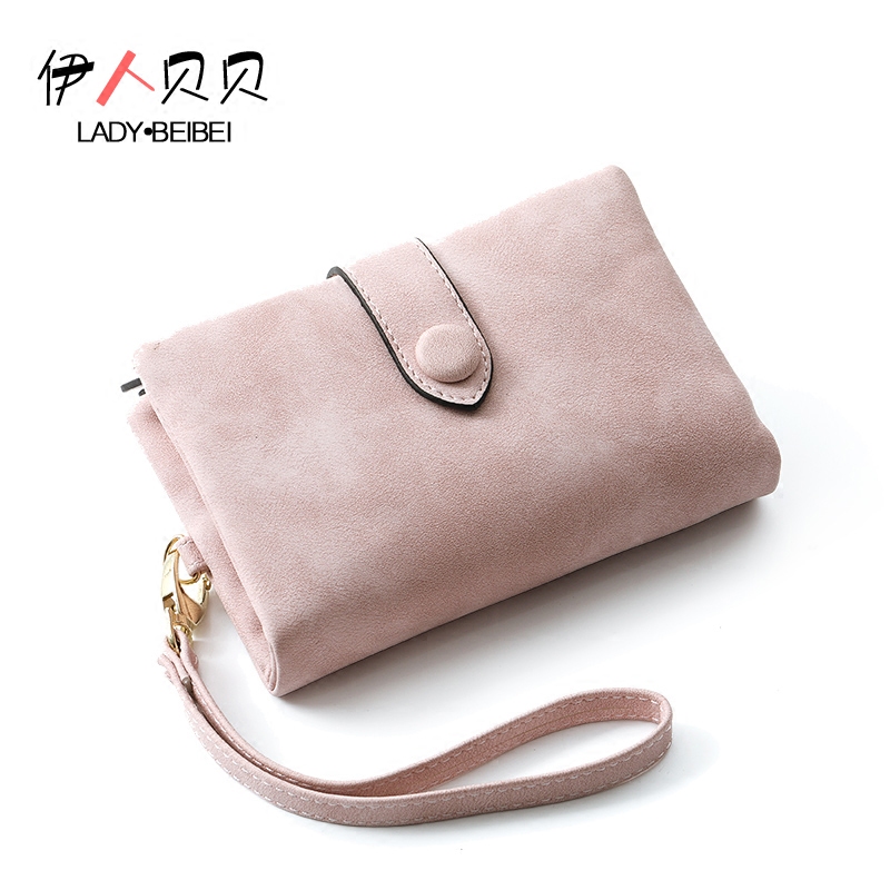 伊人贝贝多功能女士短款韩版潮钱包 获丰箱包钱包
