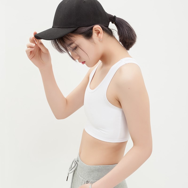 收副乳少女内衣大胸显小高中学生大码无海绵文胸 收胸衣薄款运动 收副乳少女内衣大胸显小高中学生大码无海绵文胸 收胸衣薄款运动