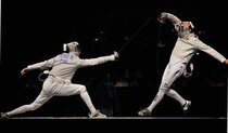 Fencing equipment-The sword suit delivery line (mask competition to serve three sets of 350N whole swords)