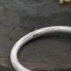 Jiu Le 999 sterling bạc kết cấu hoa sen dân tộc vòng tay gió nữ rắn mở quà tặng ngày của mẹ cho mẹ - Vòng đeo tay Cuff